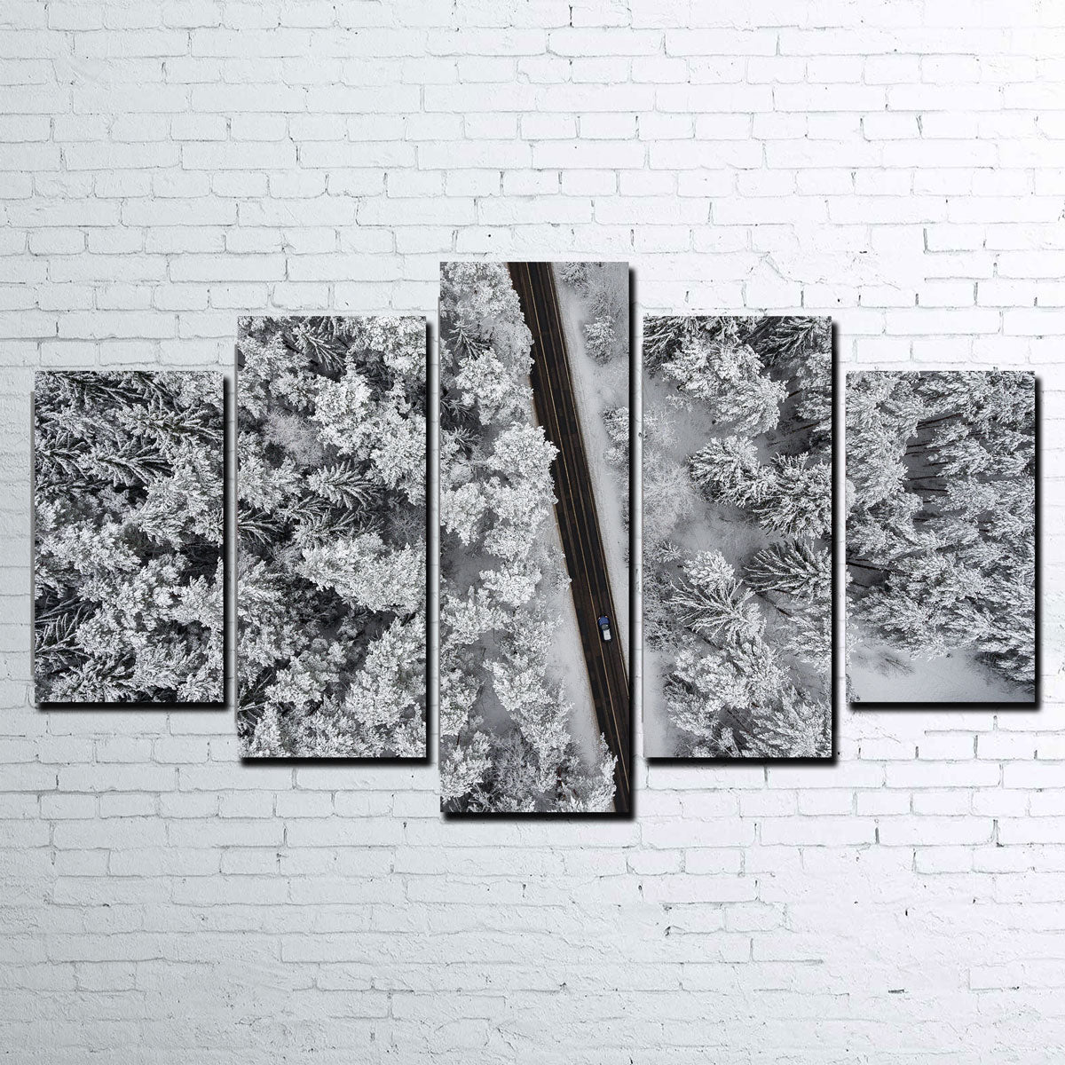 Snowy Road Wall Art