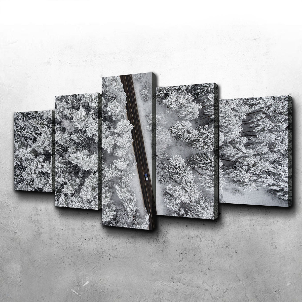 Snowy Road Wall Art