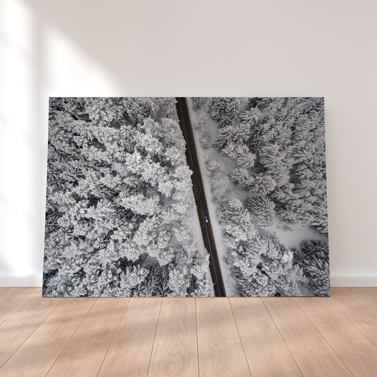Snowy Road Wall Art