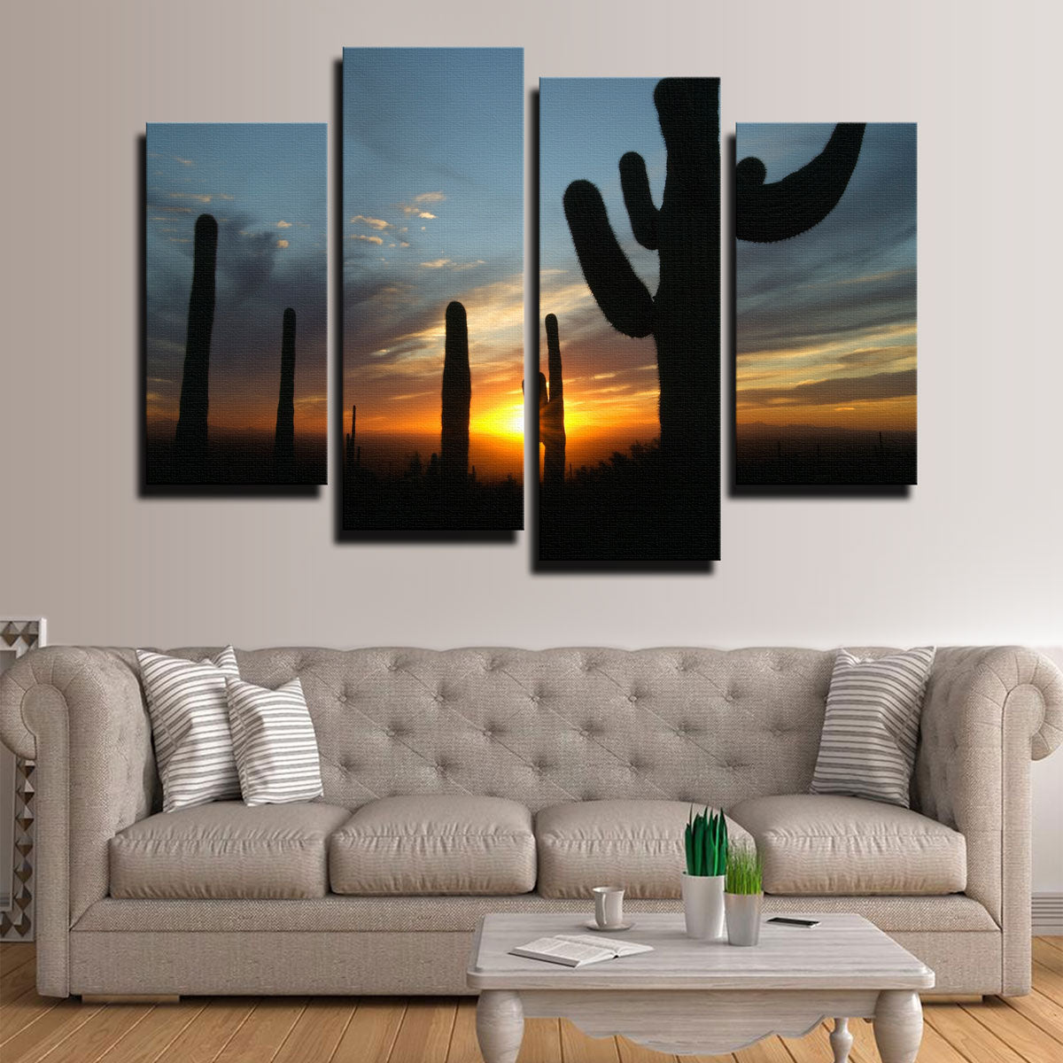 Sonoran Desert Sunset Wall Art