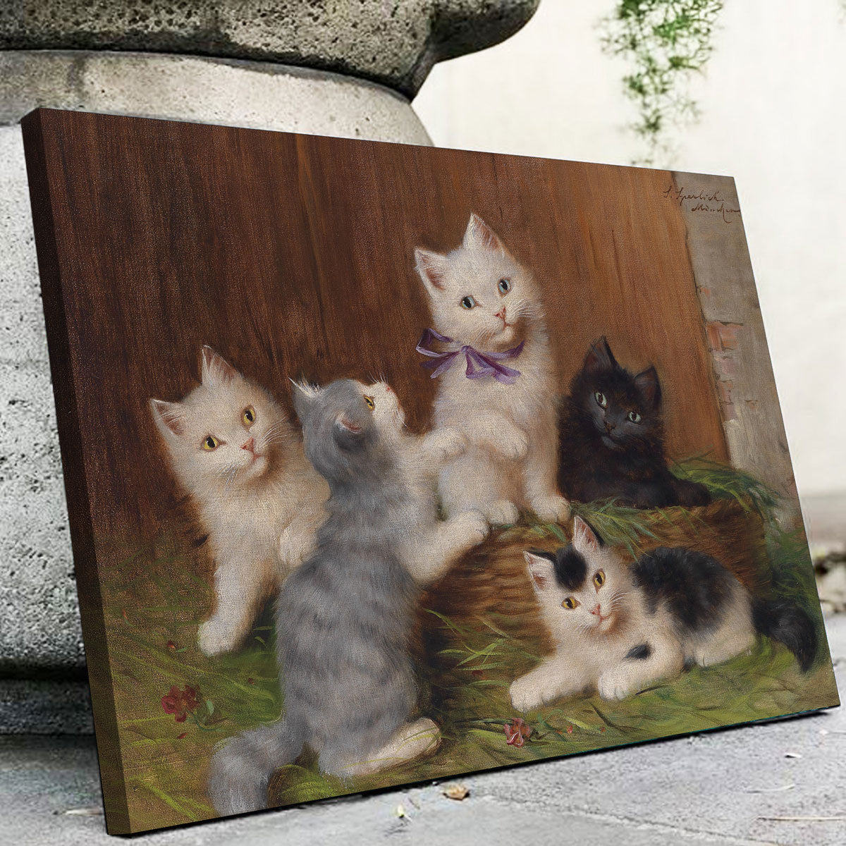 Katzenkinder Wall Art