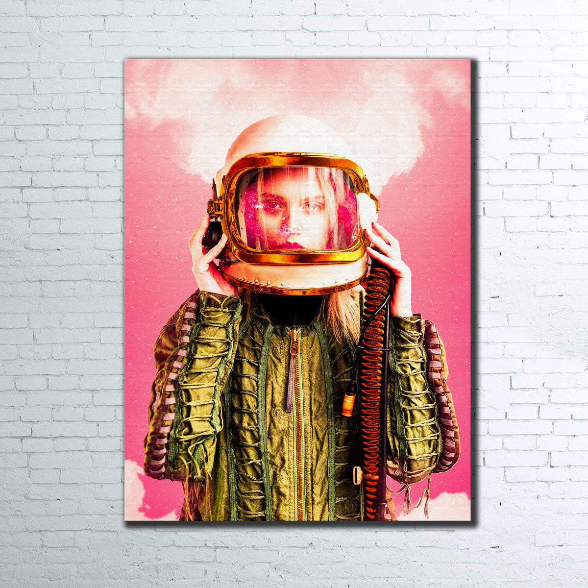 Space Girl Wall Art