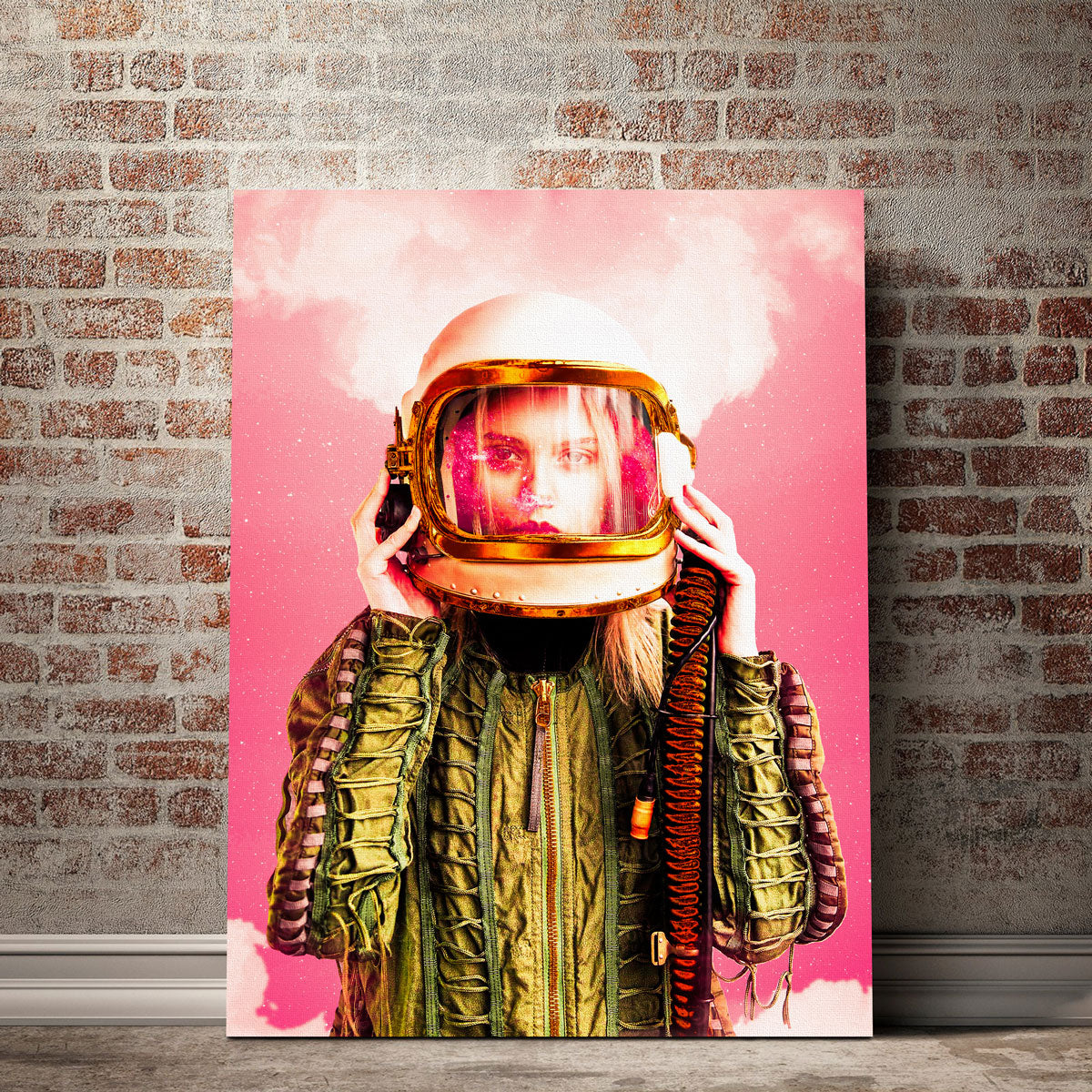 Space Girl Wall Art