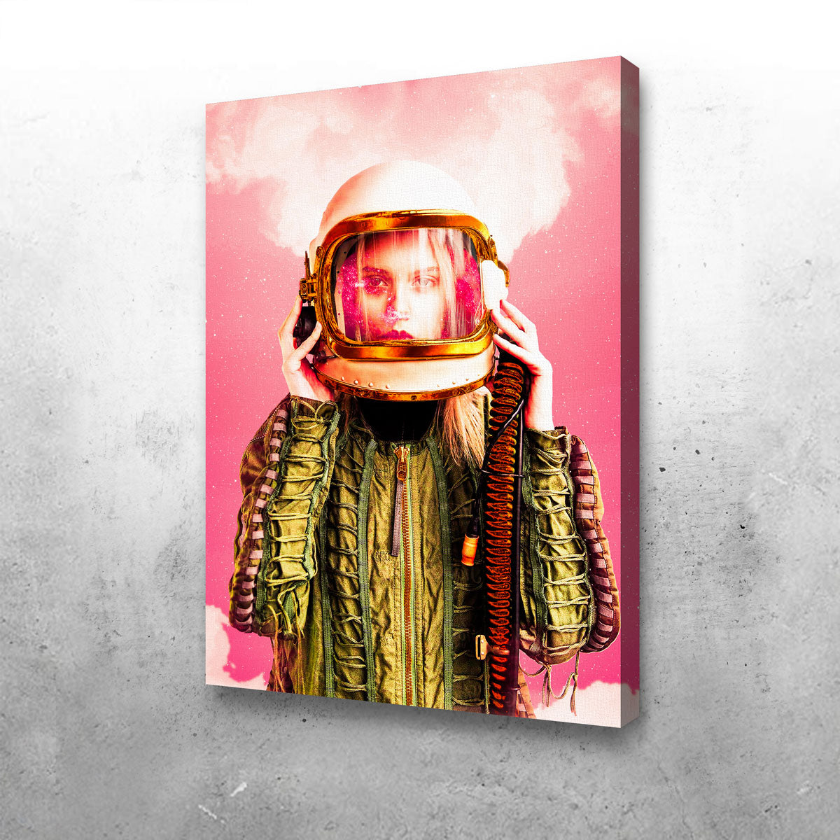 Space Girl Wall Art