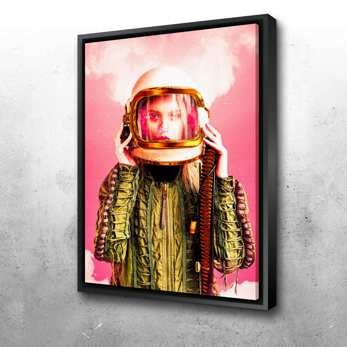Space Girl Wall Art
