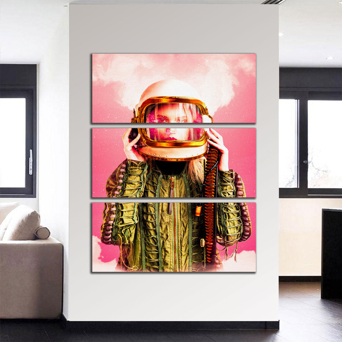 Space Girl Wall Art