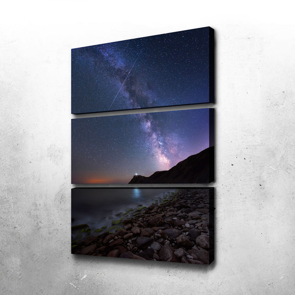 Space Lighthouse Wall Art