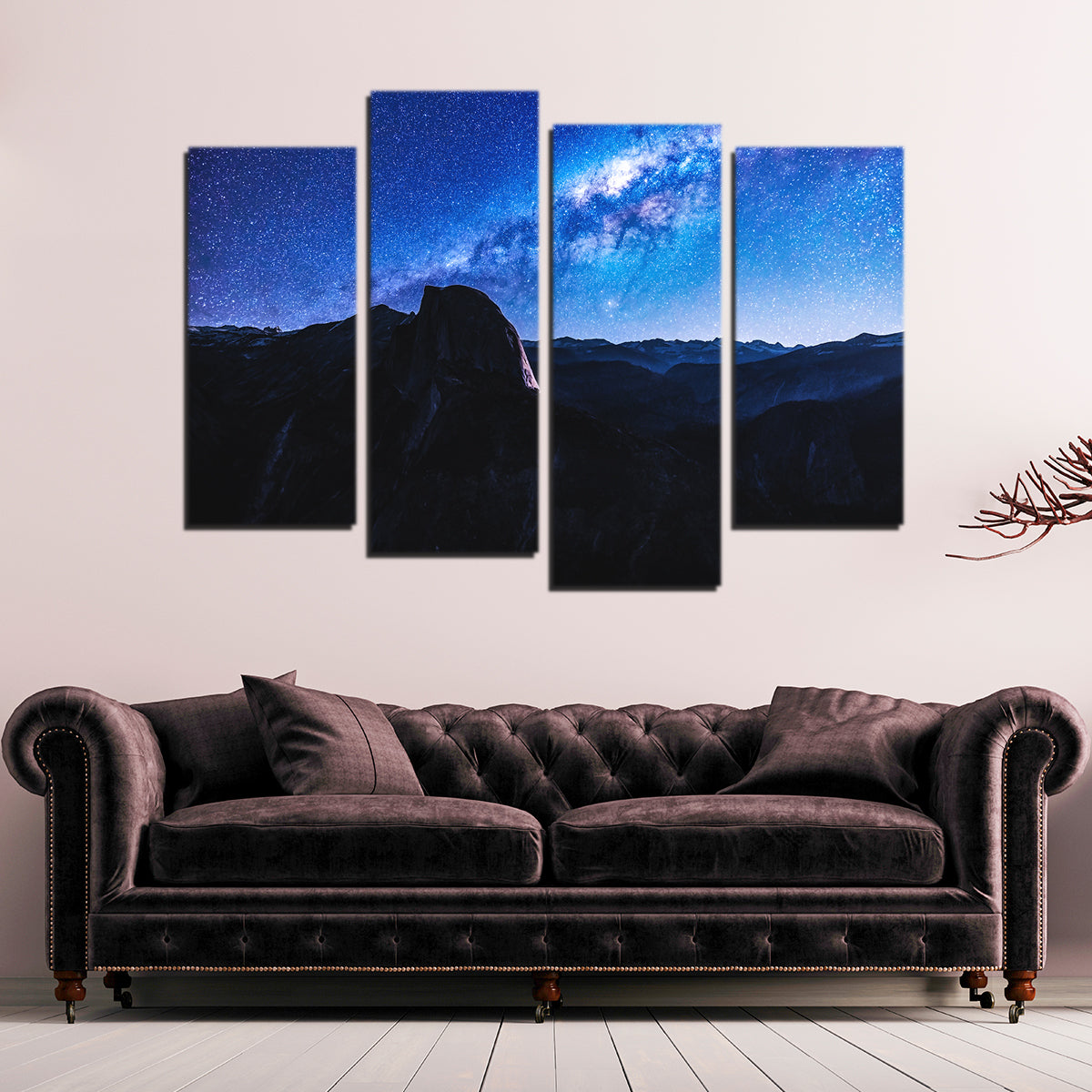 Space and Half Dome Wall Art