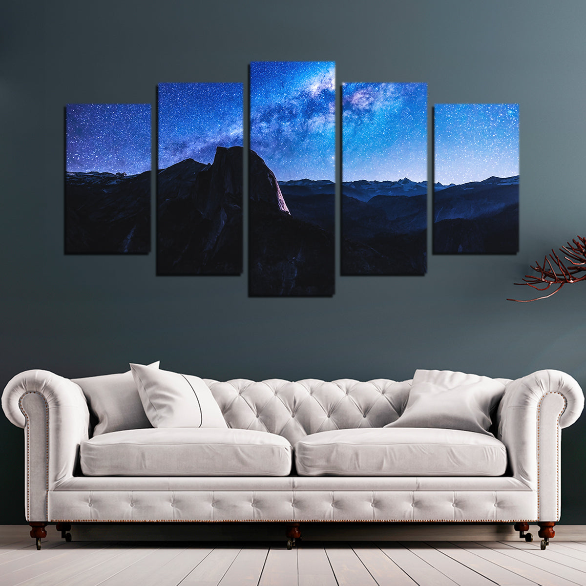 Space and Half Dome Wall Art