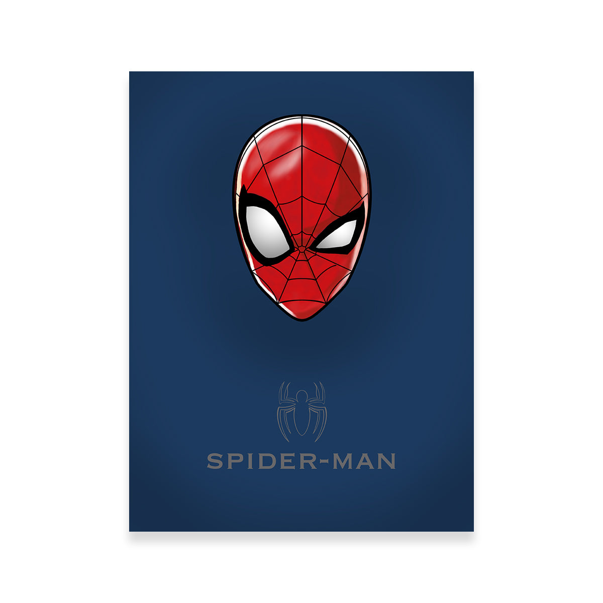 Spider Man Head Wall Art