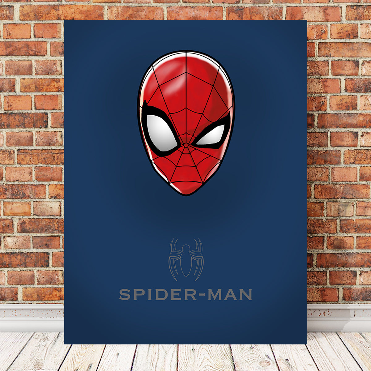 Spider Man Head Wall Art