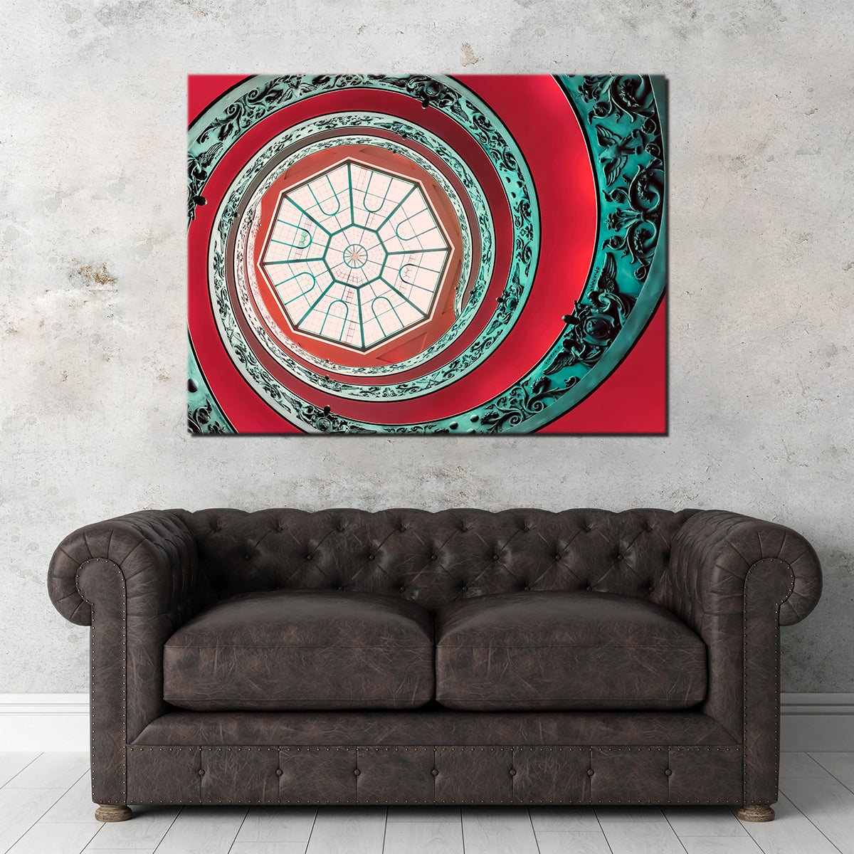 Spiral Skylight Wall Art