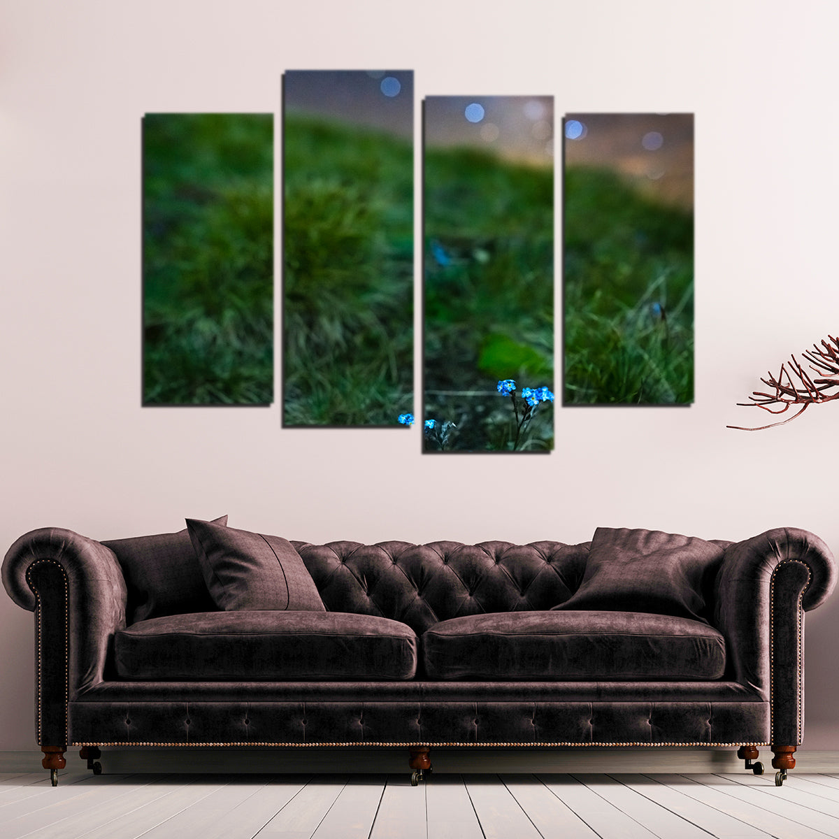 Star Studded Myosotis Wall Art