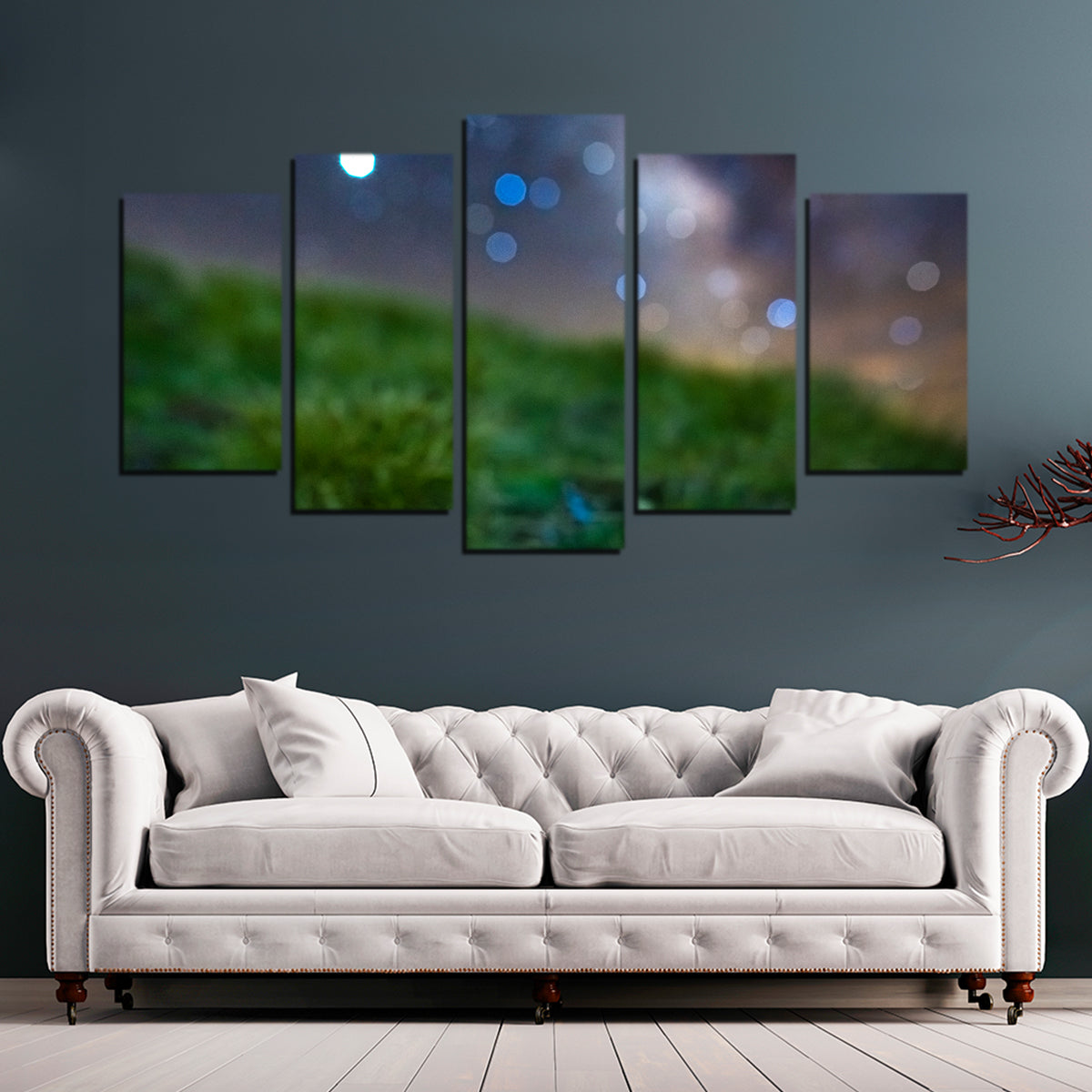 Star Studded Myosotis Wall Art