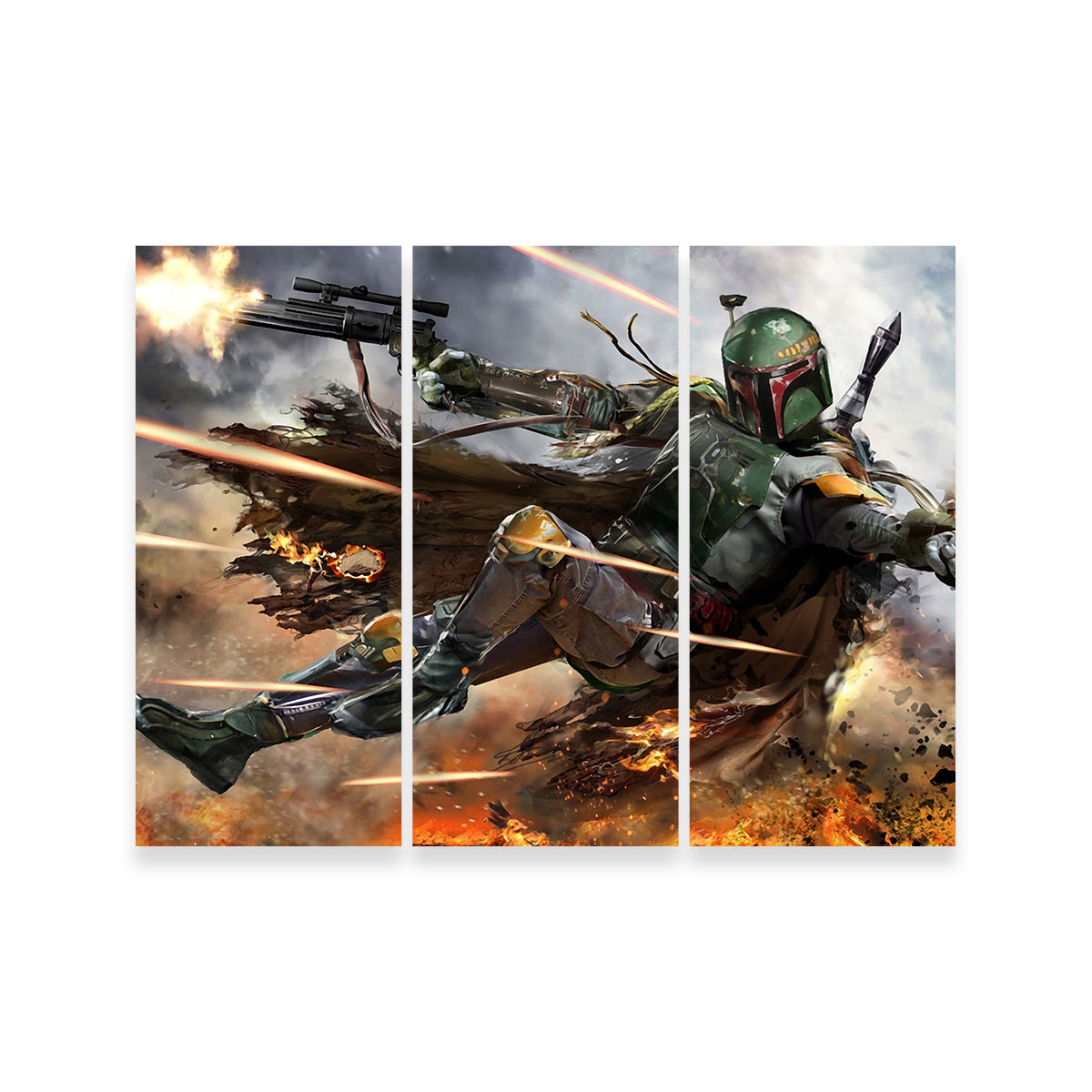 Boba Fett Wall Art