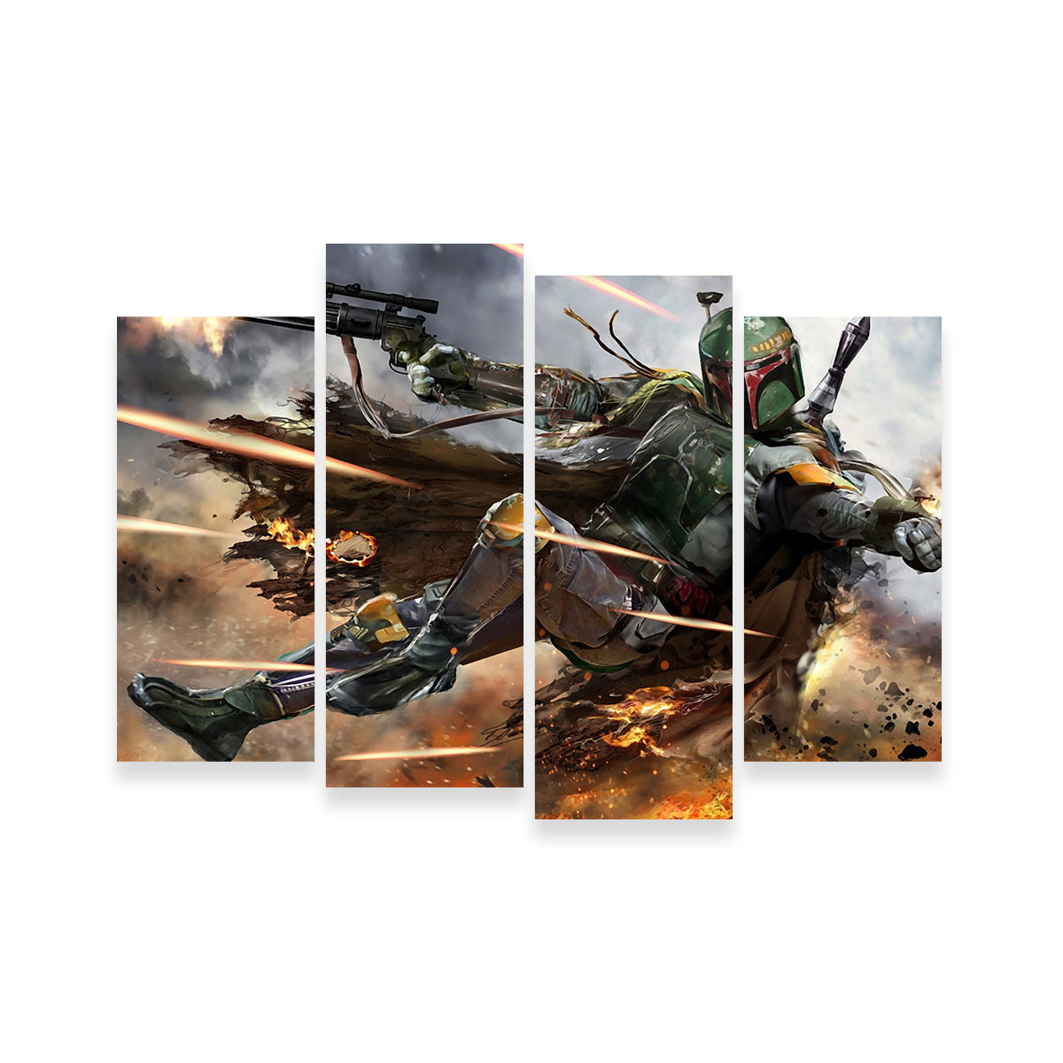 Boba Fett Wall Art