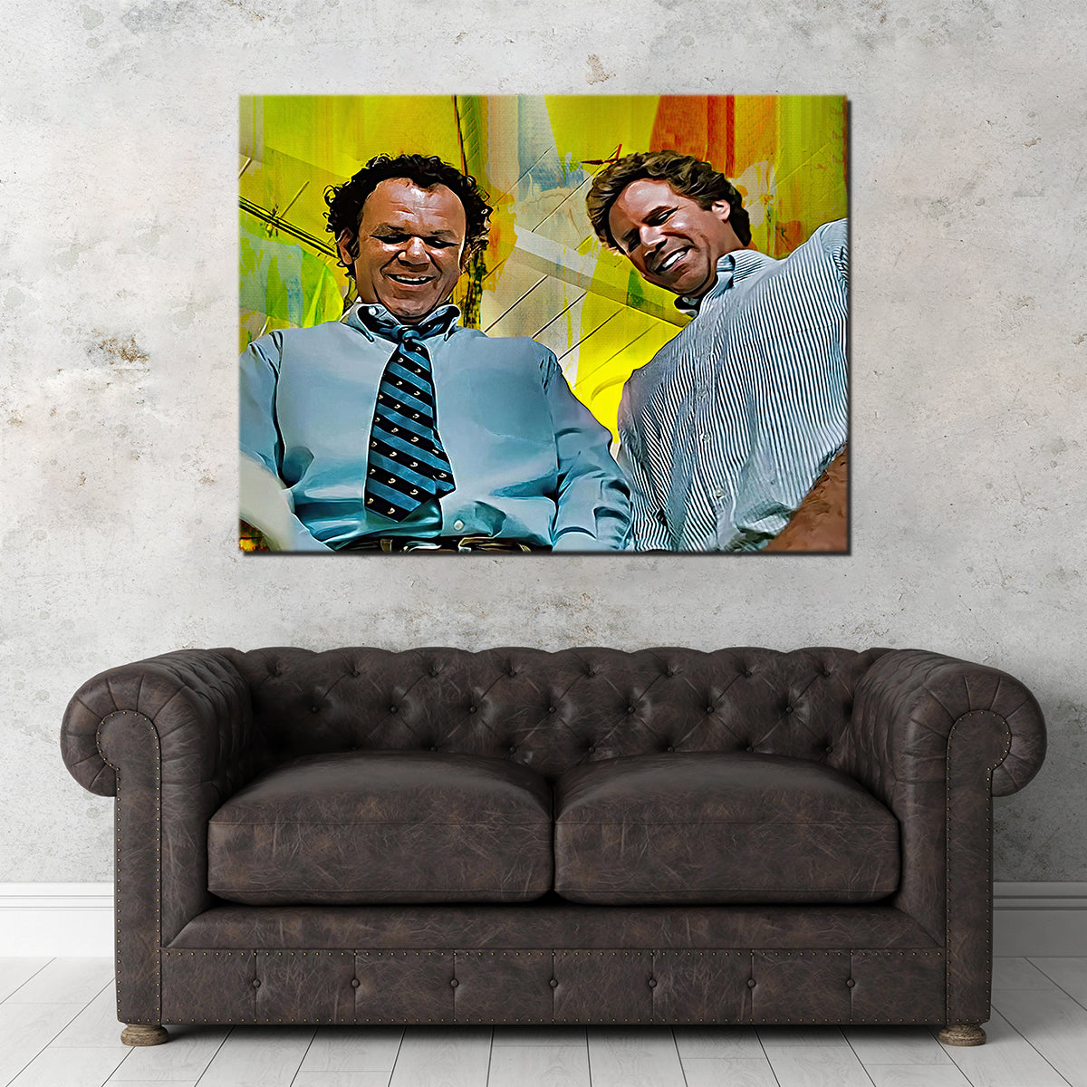 Step Brothers - Crossing Streams Wall Art