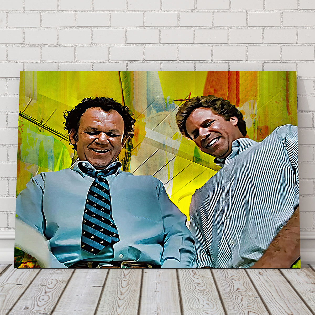 Step Brothers - Crossing Streams Wall Art