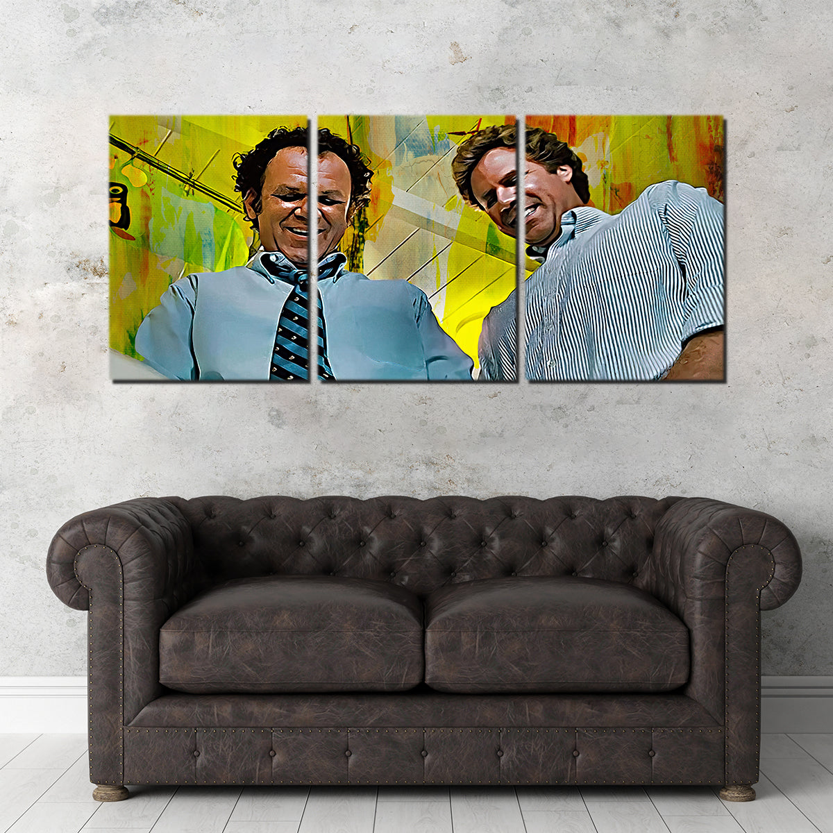 Step Brothers - Crossing Streams Wall Art