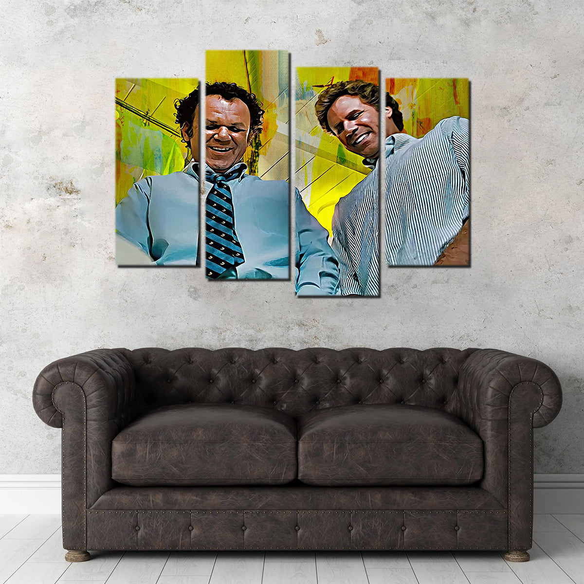 Step Brothers - Crossing Streams Wall Art
