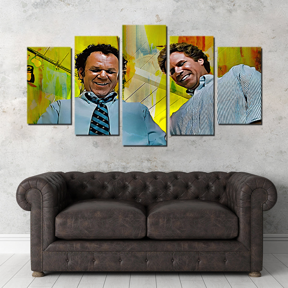 Step Brothers - Crossing Streams Wall Art