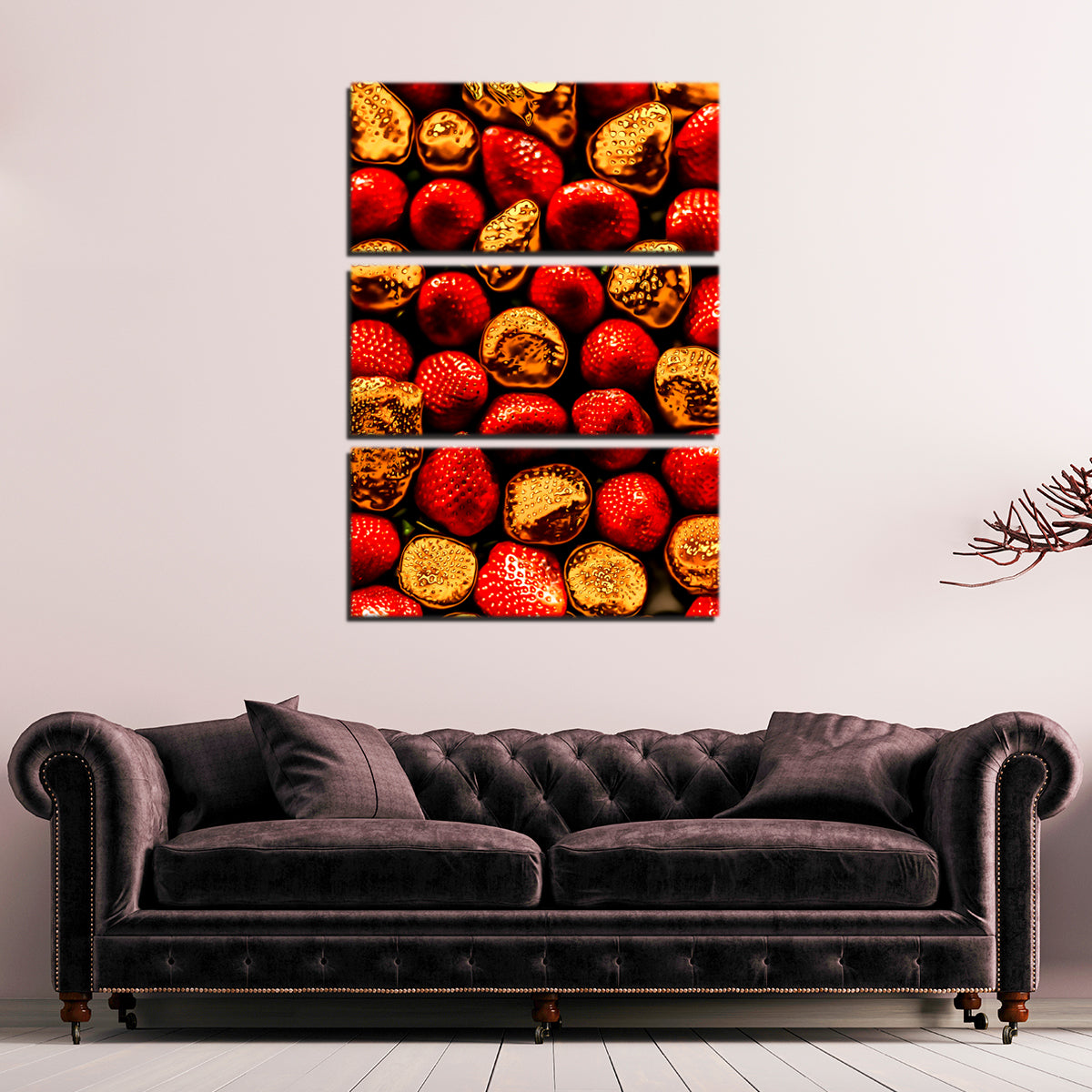 Strawberries Wall Art