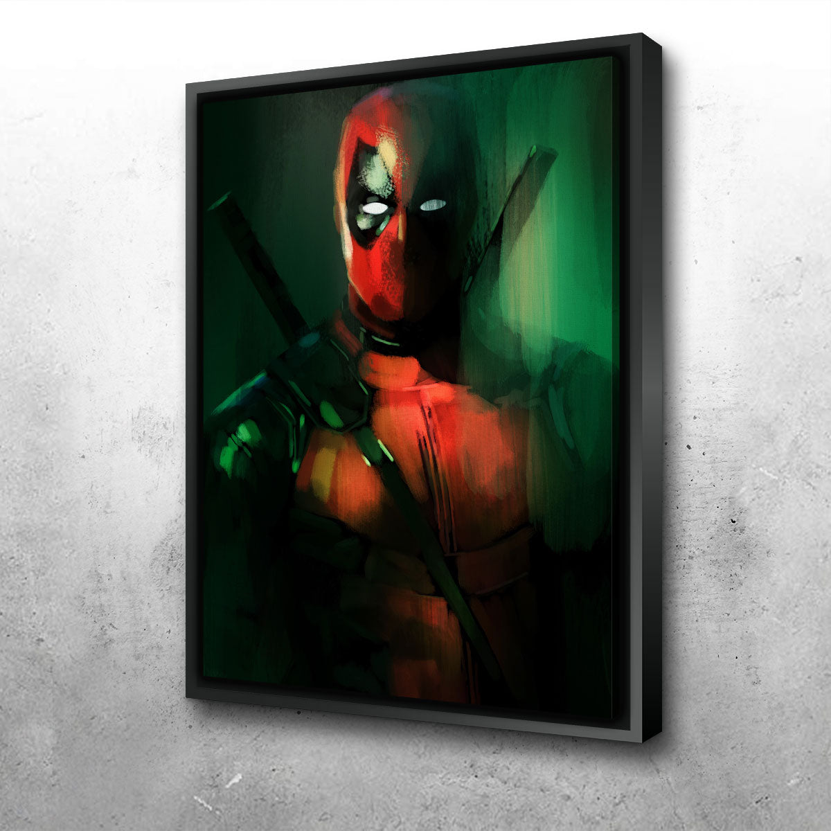 Streaks of Deadpool Wall Art