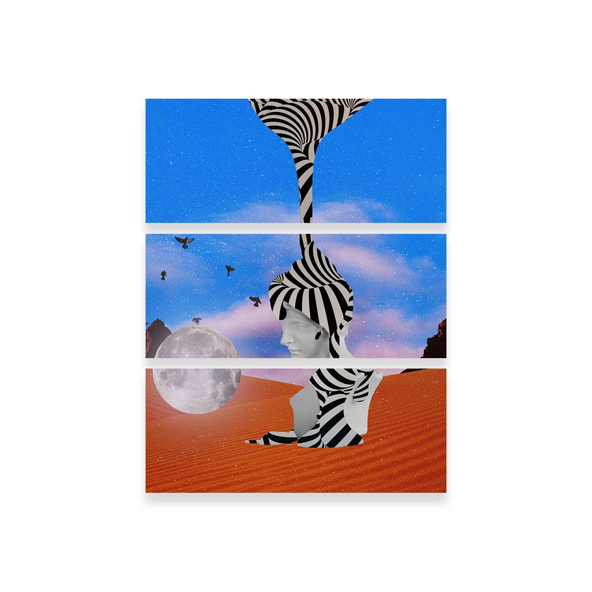 Stripes Abstract Wall Art