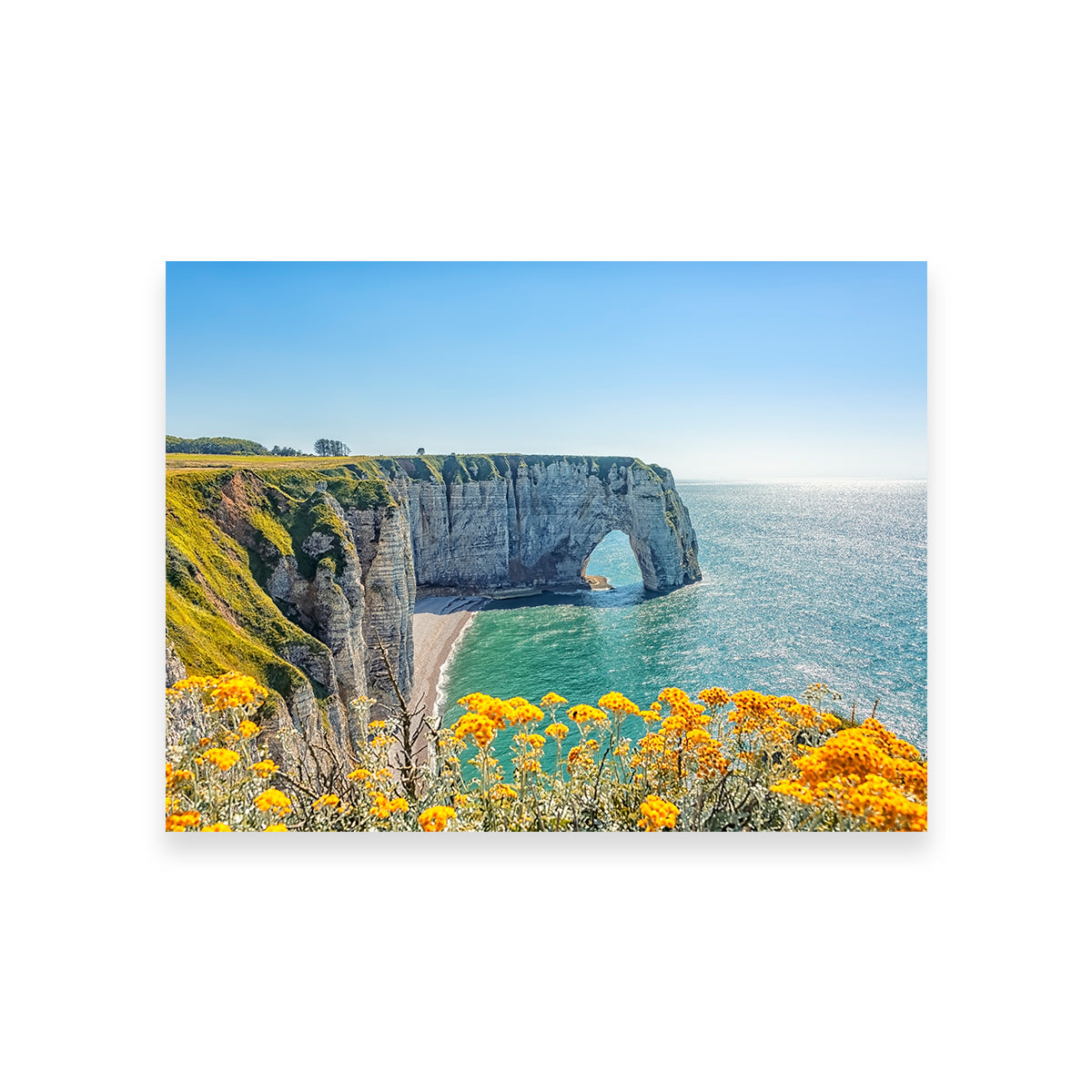 Summer In Etretat Wall Art