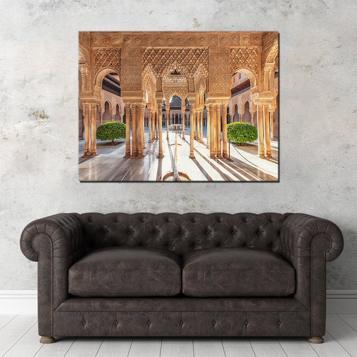 Sunlight In The Alhambra Wall Art