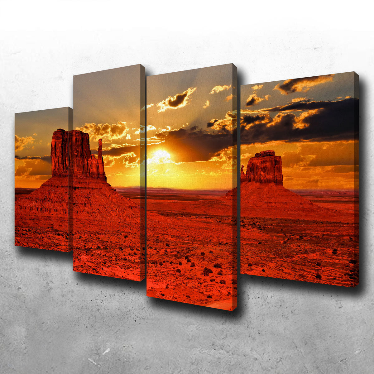 Sunrise Monument Valley Wall Art