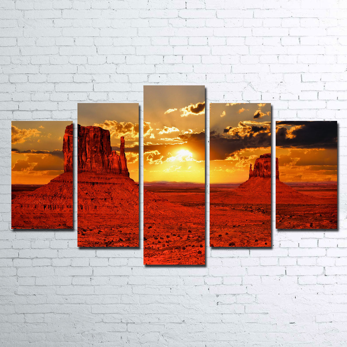 Sunrise Monument Valley Wall Art