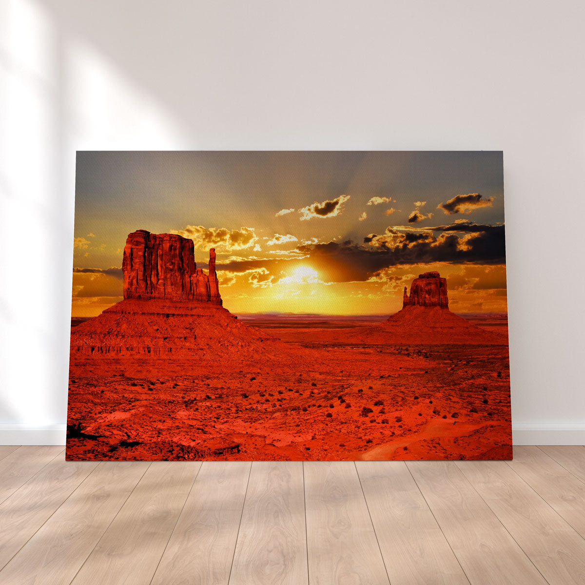 Sunrise Monument Valley Wall Art