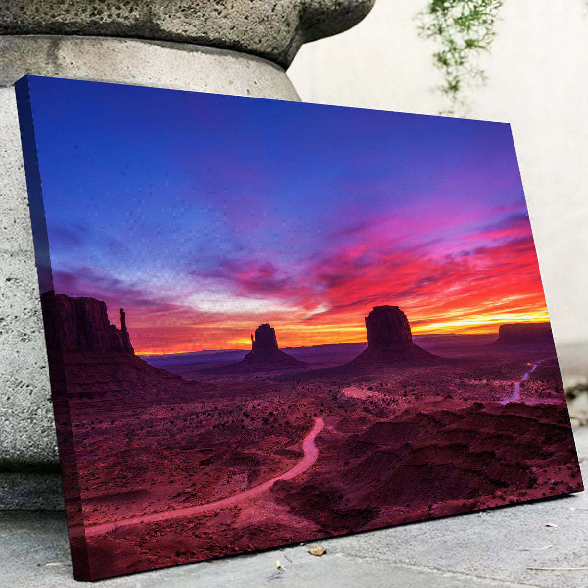 Sunrise over Monument Valley Wall Art