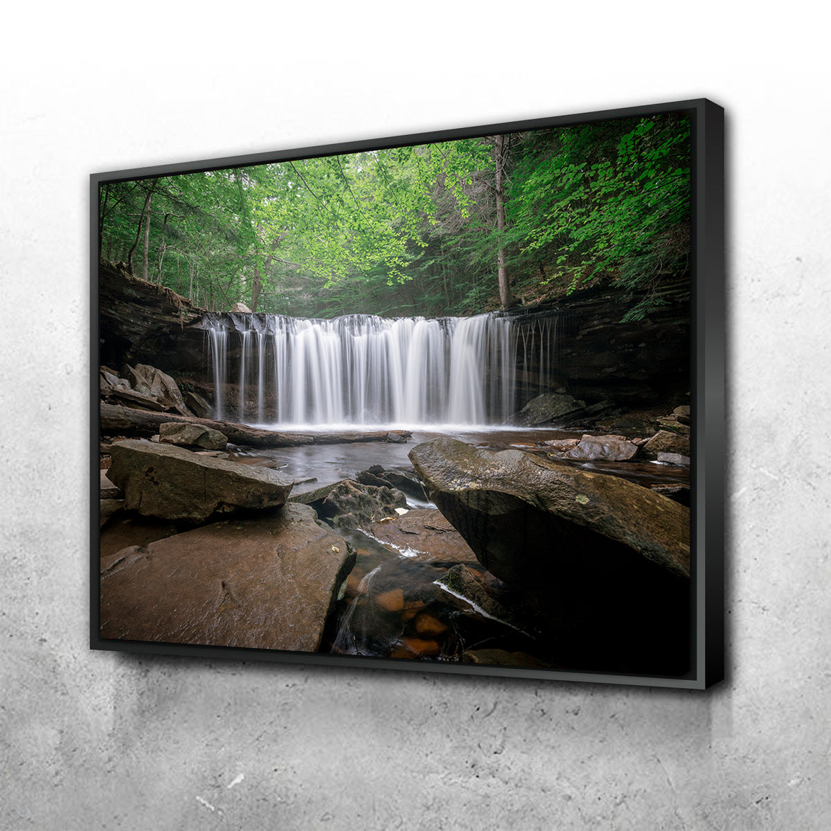 Sunrise At Ricketts Glenn Wall Art