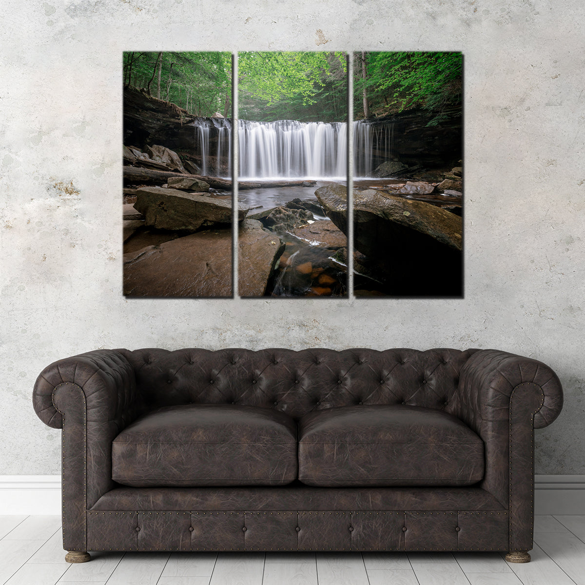 Sunrise At Ricketts Glenn Wall Art