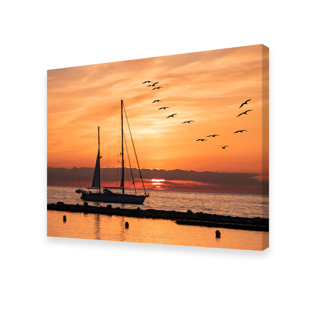 Sunrise On The Riviera Wall Art