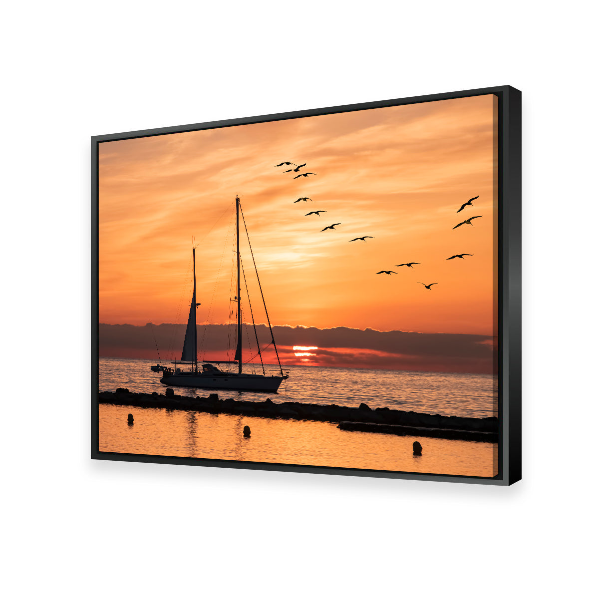 Sunrise On The Riviera Wall Art