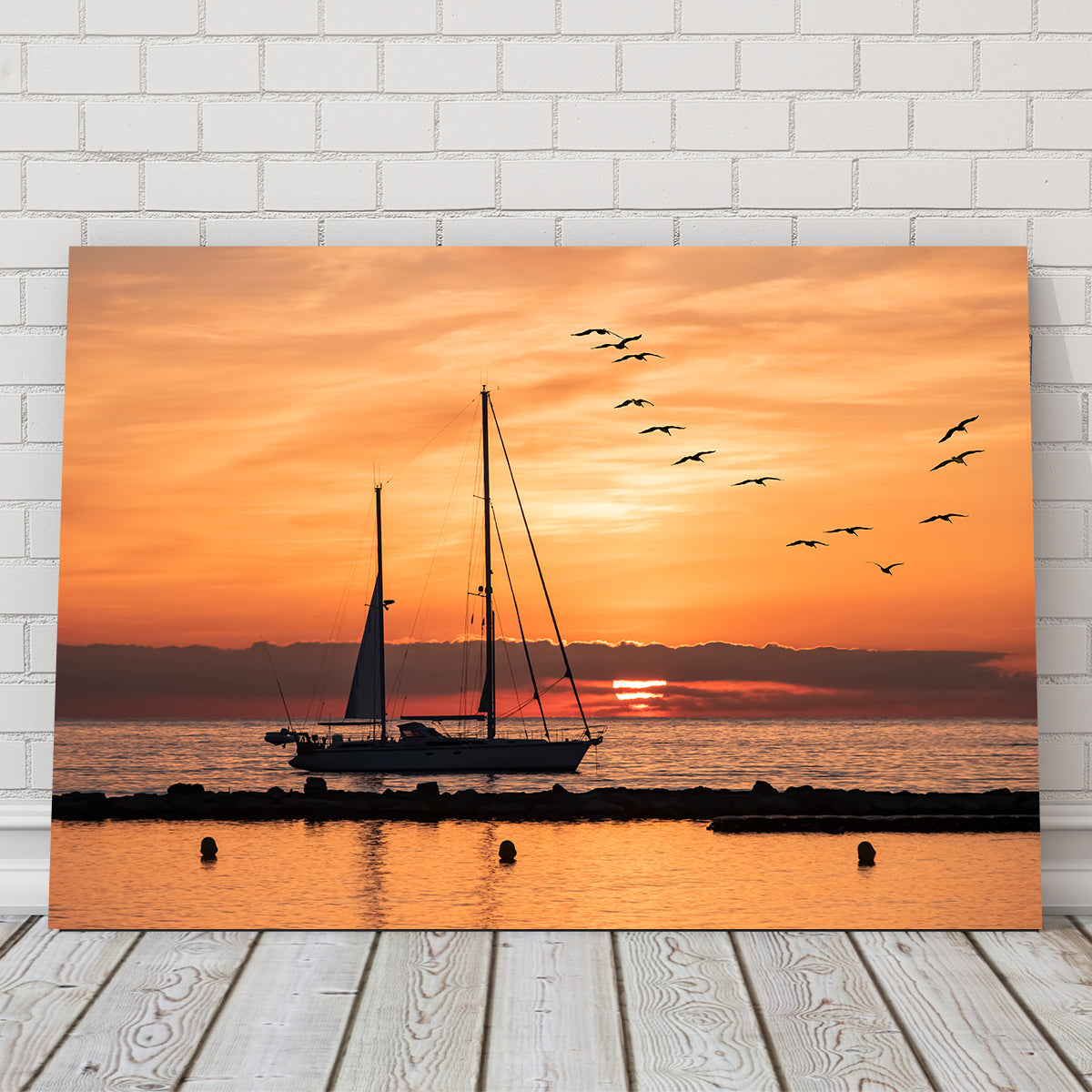 Sunrise On The Riviera Wall Art