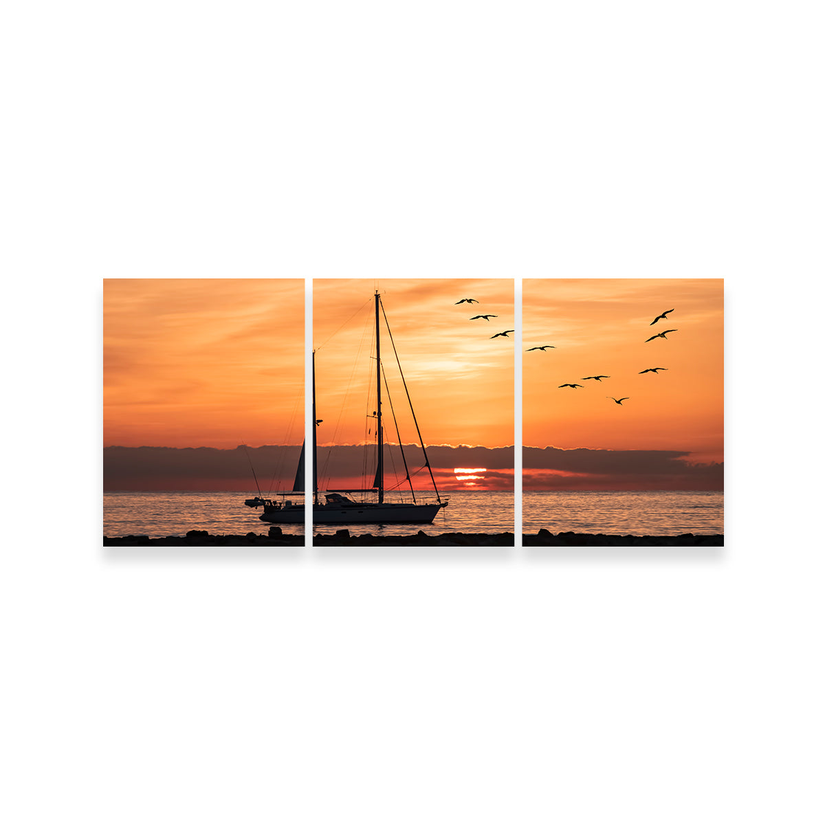 Sunrise On The Riviera Wall Art