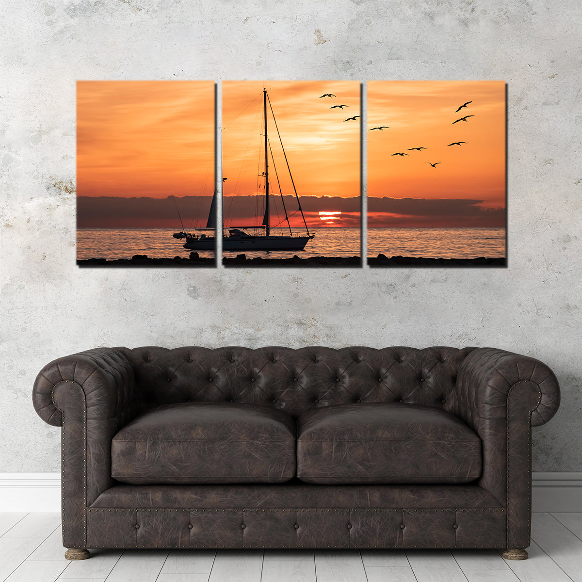 Sunrise On The Riviera Wall Art
