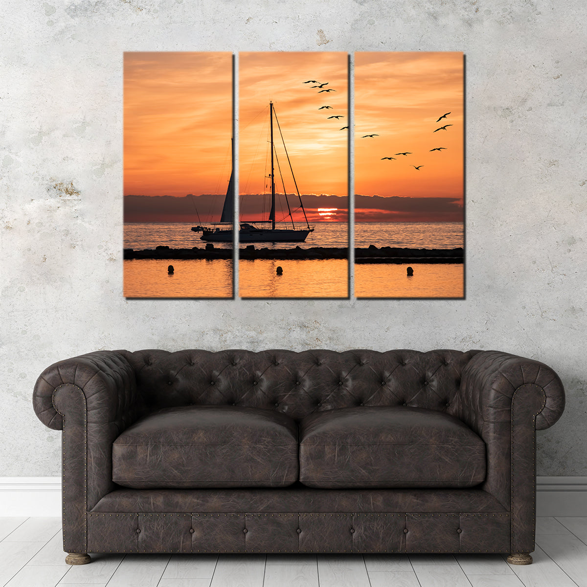 Sunrise On The Riviera Wall Art