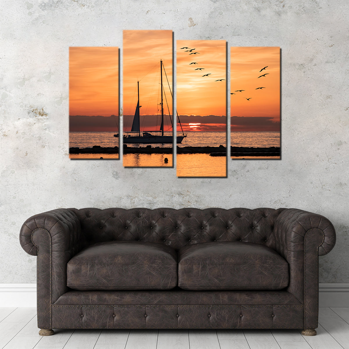 Sunrise On The Riviera Wall Art