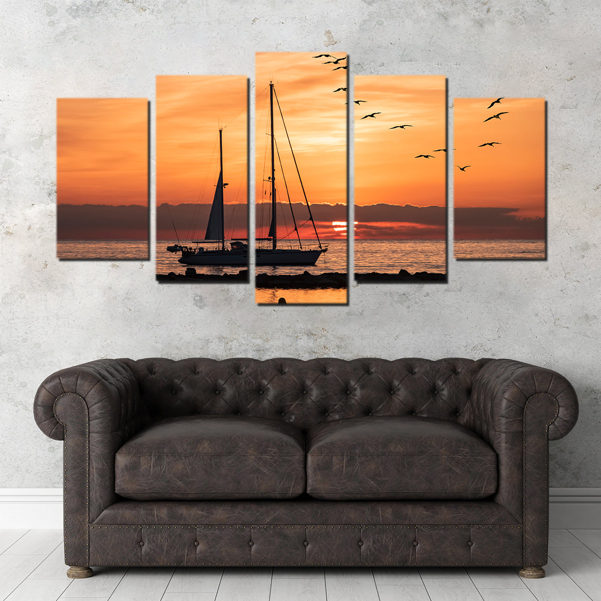 Sunrise On The Riviera Wall Art