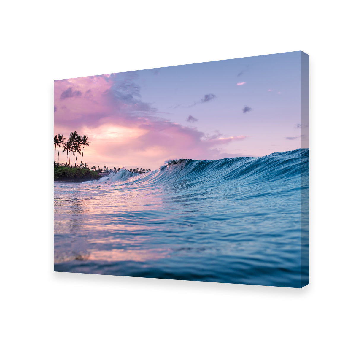 Sunrise Waves Wall Art