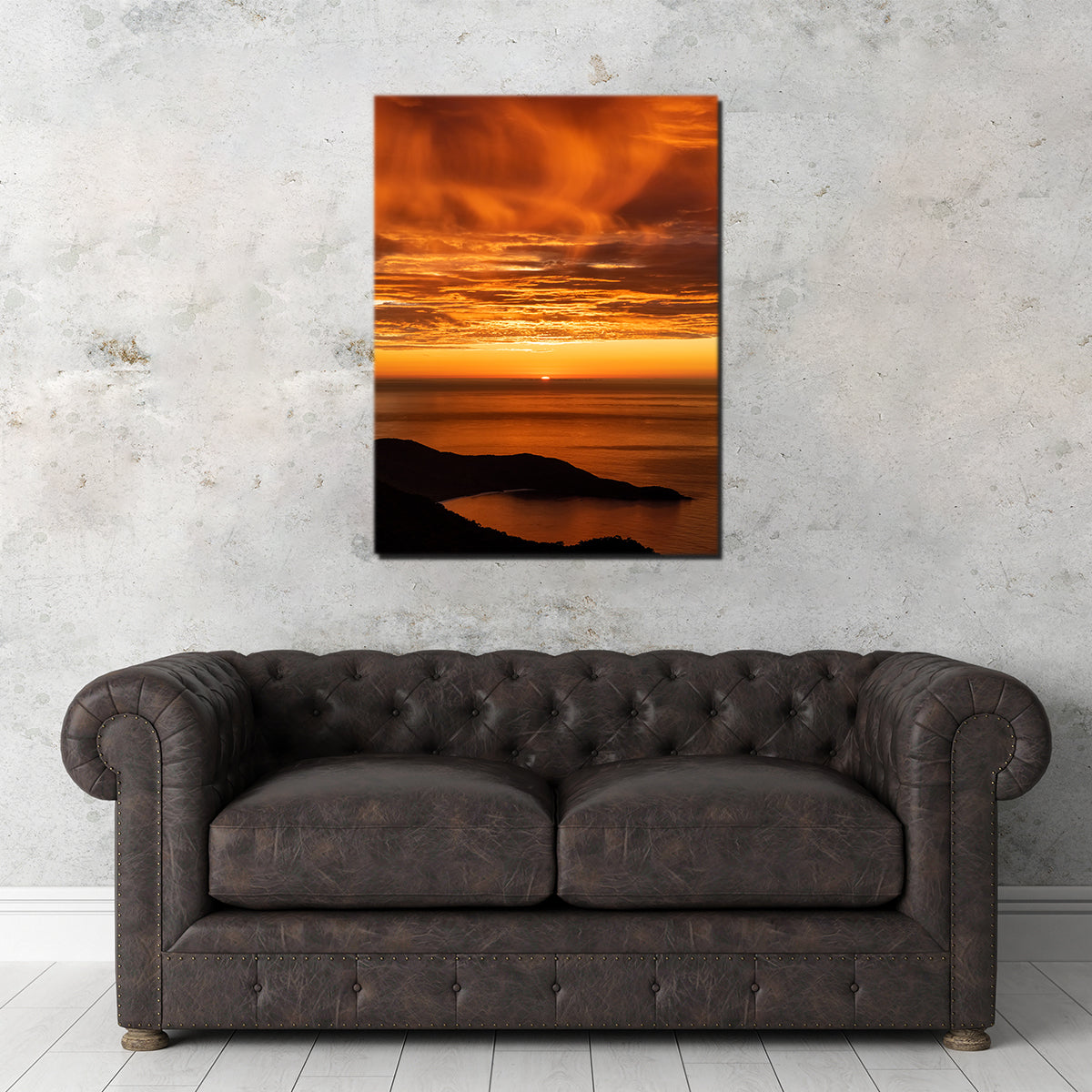 Sunrise at Ilha Grande Brazil Wall Art