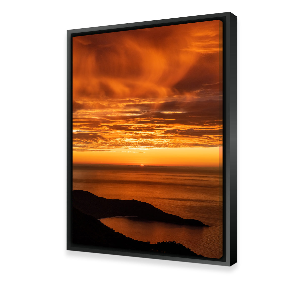 Sunrise at Ilha Grande Brazil Wall Art