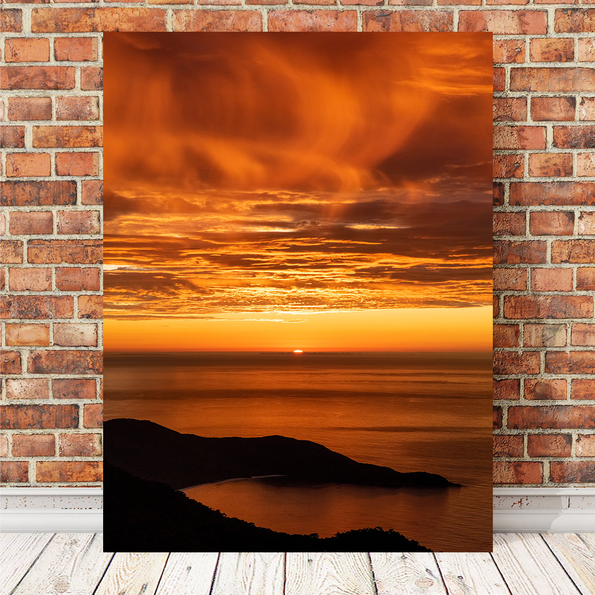 Sunrise at Ilha Grande Brazil Wall Art