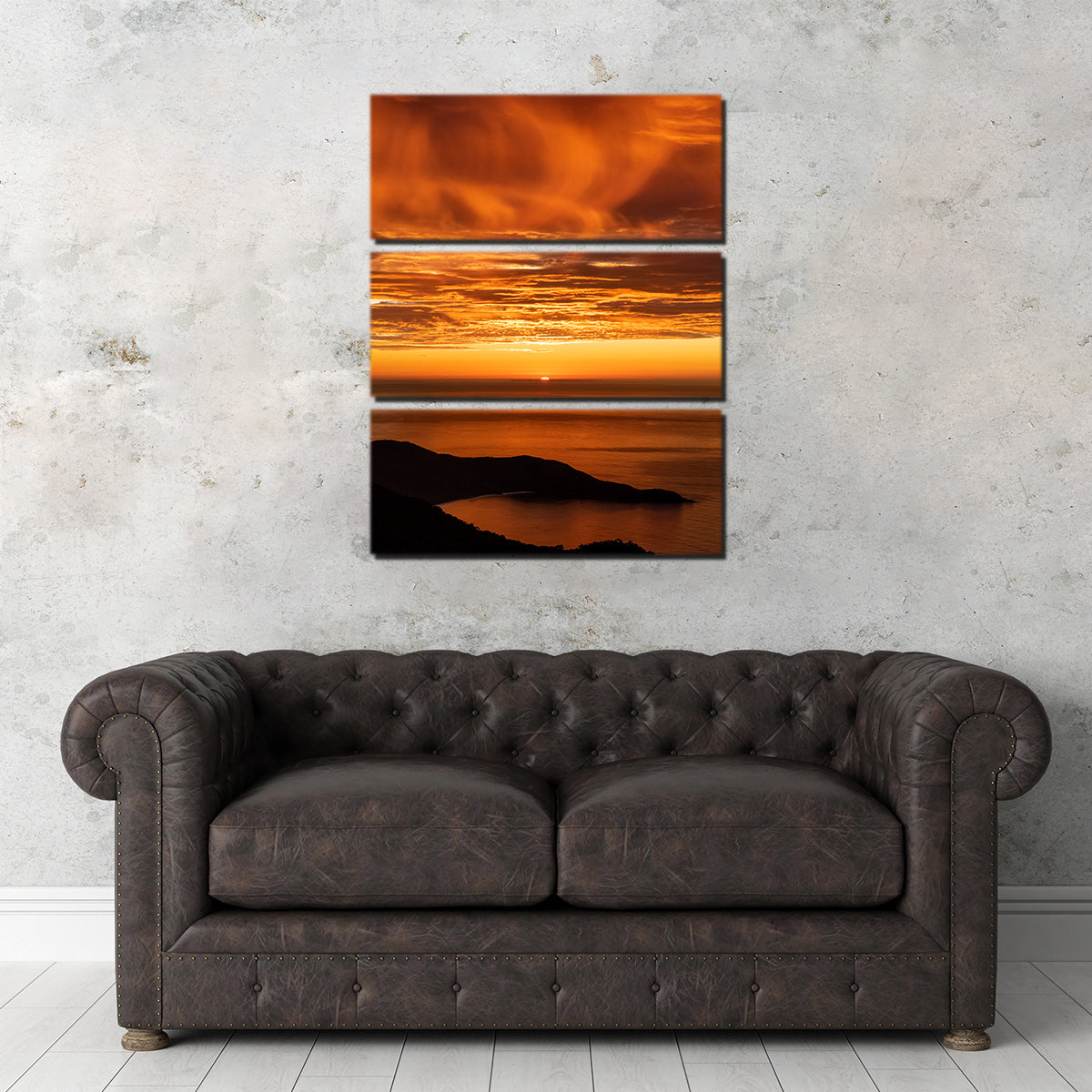Sunrise at Ilha Grande Brazil Wall Art