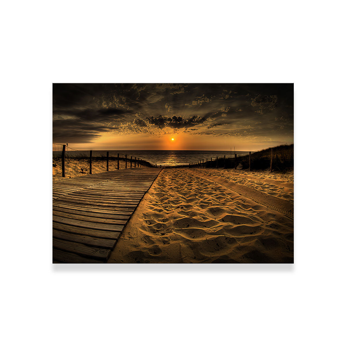 Sunset Beach Canvas Set